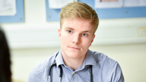 Medical Student sitting 1