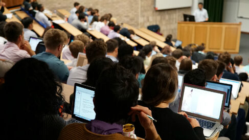 Medical Students in Lecture Theatre 2