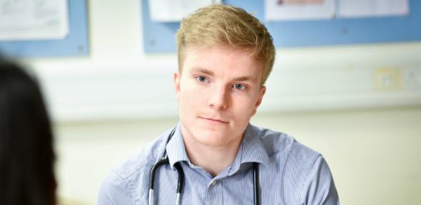 Medical Student sitting 1